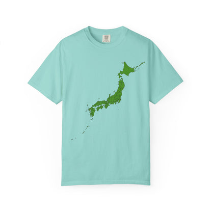 日本47都道府県マップ Tシャツ｜県境入り日本地図デザイン｜Detailed Japan Map｜ユニセックス コットンTシャツ