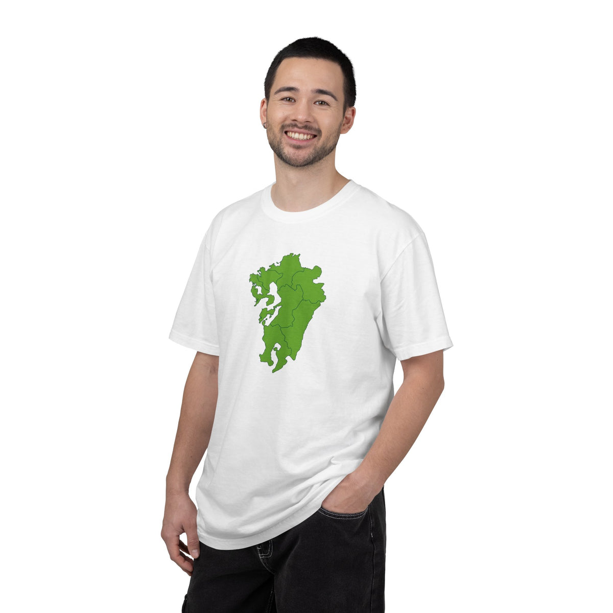Kyushu Japan Map T-Shirt | Unisex Regional Map Tee