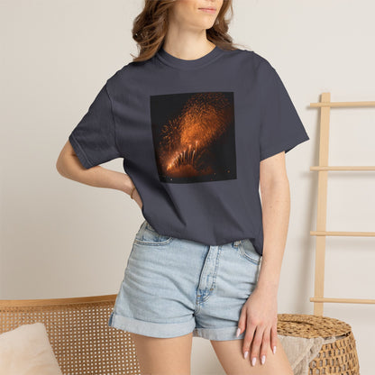 大曲の花火 （2026年版）｜秋田・夜空を彩る花火写真Tシャツ　｜Omagari Fireworks Photo T-Shirt