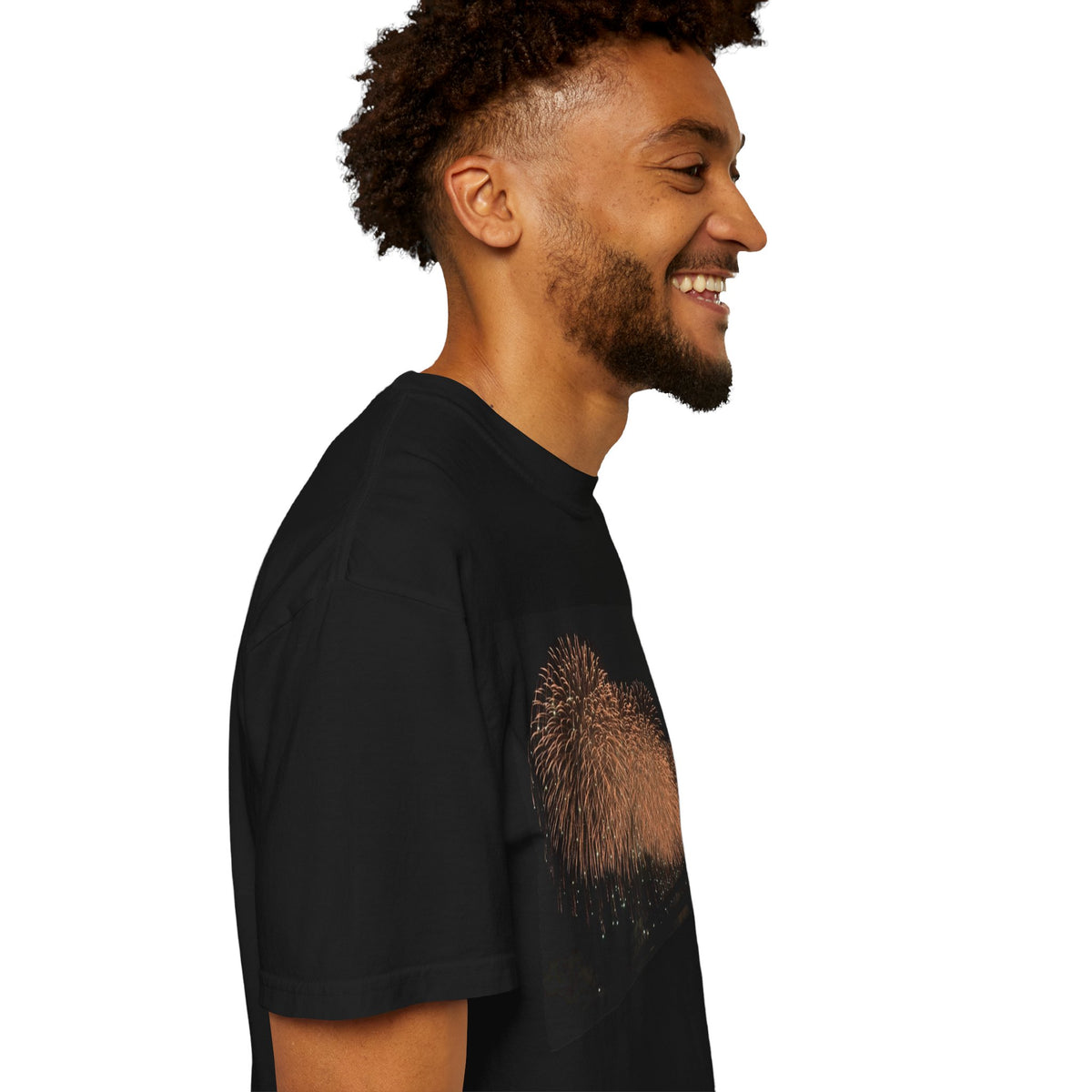 花火　ベスビアス　Tシャツ — 長岡　2026 夜空写真シャツ