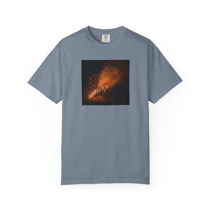 大曲の花火 （2026年版）｜秋田・夜空を彩る花火写真Tシャツ　｜Omagari Fireworks Photo T-Shirt