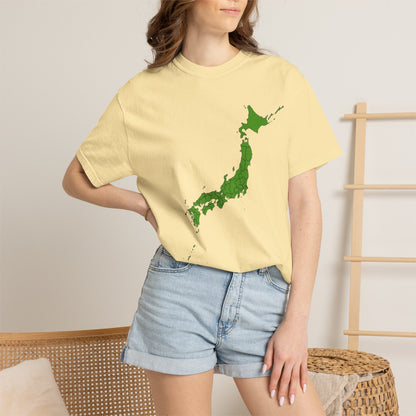 日本47都道府県マップ Tシャツ｜県境入り日本地図デザイン｜Detailed Japan Map｜ユニセックス コットンTシャツ