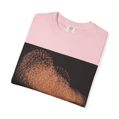 花火バーストTシャツ — 長岡　不死鳥　2026 夜空写真シャツ