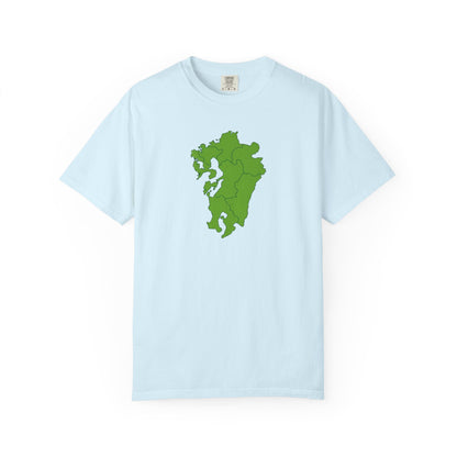 Kyushu Japan Map T-Shirt | Unisex Regional Map Tee