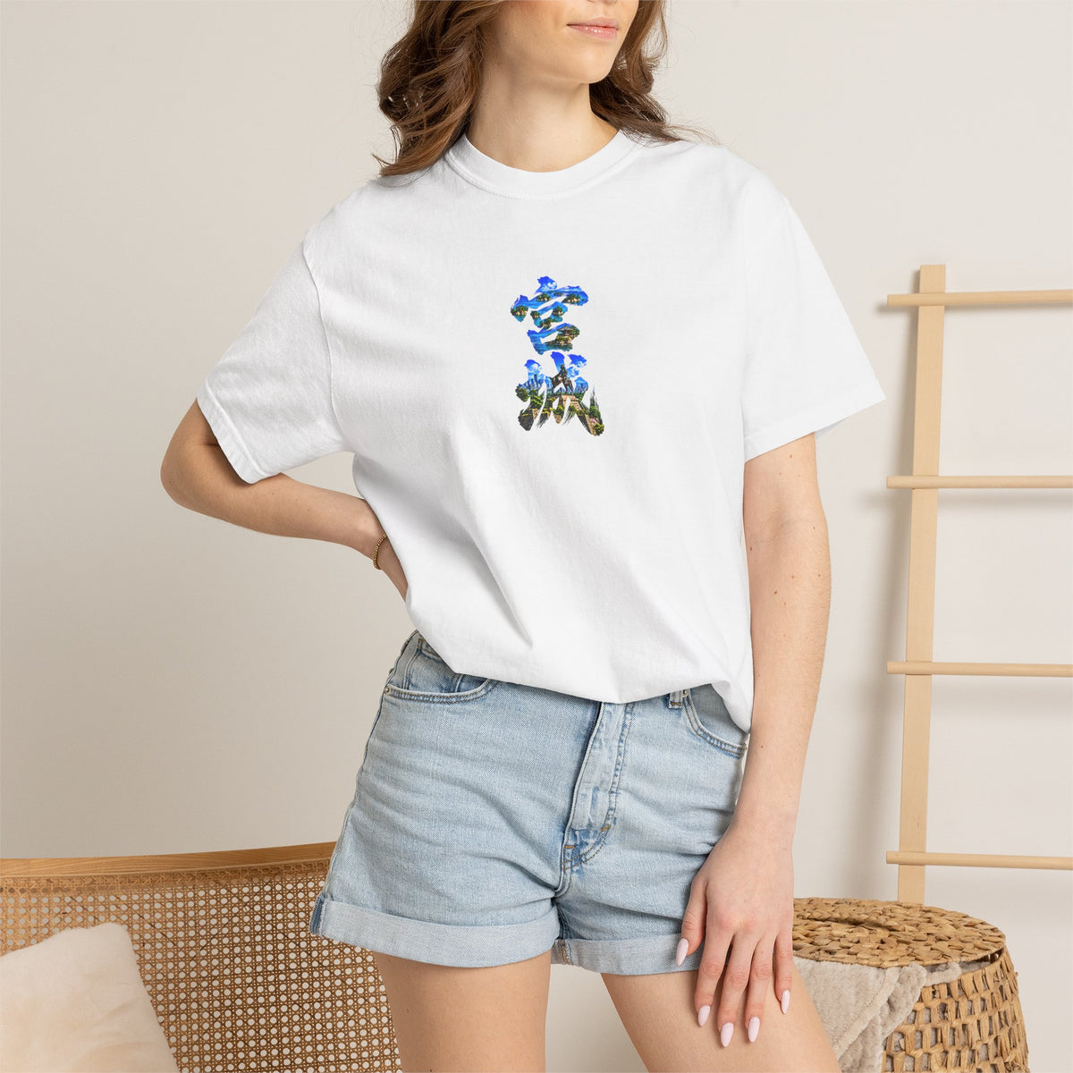 宮城 Tシャツ｜松島・伊達政宗・仙台城・仙台の街並みを描いた毛筆漢字デザイン