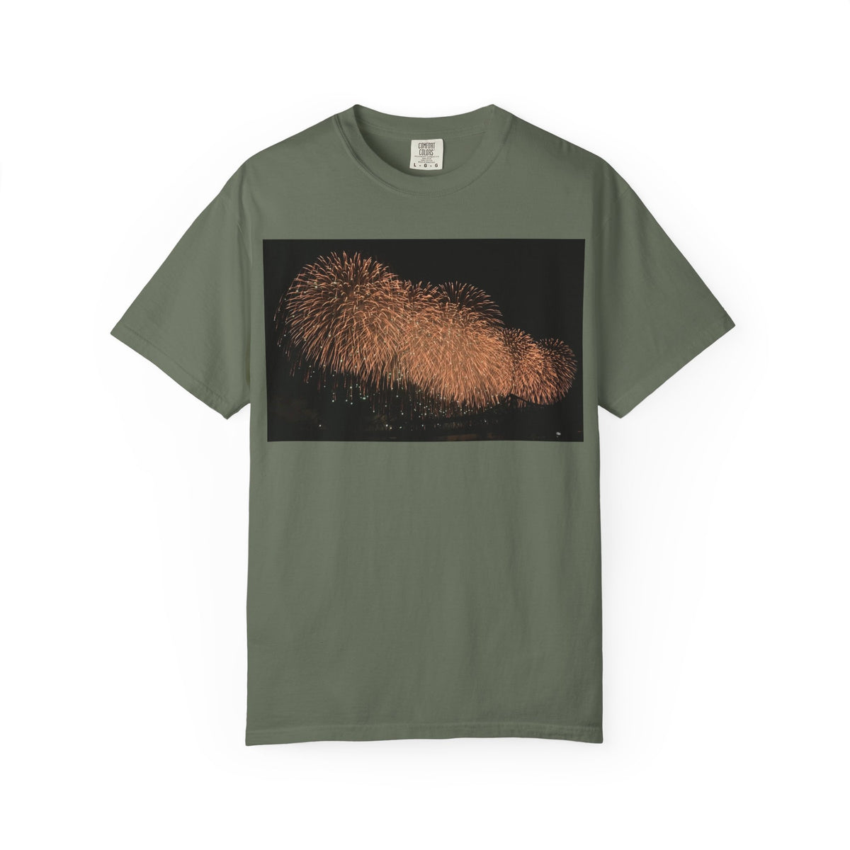 花火　ベスビアス　Tシャツ — 長岡　2026 夜空写真シャツ
