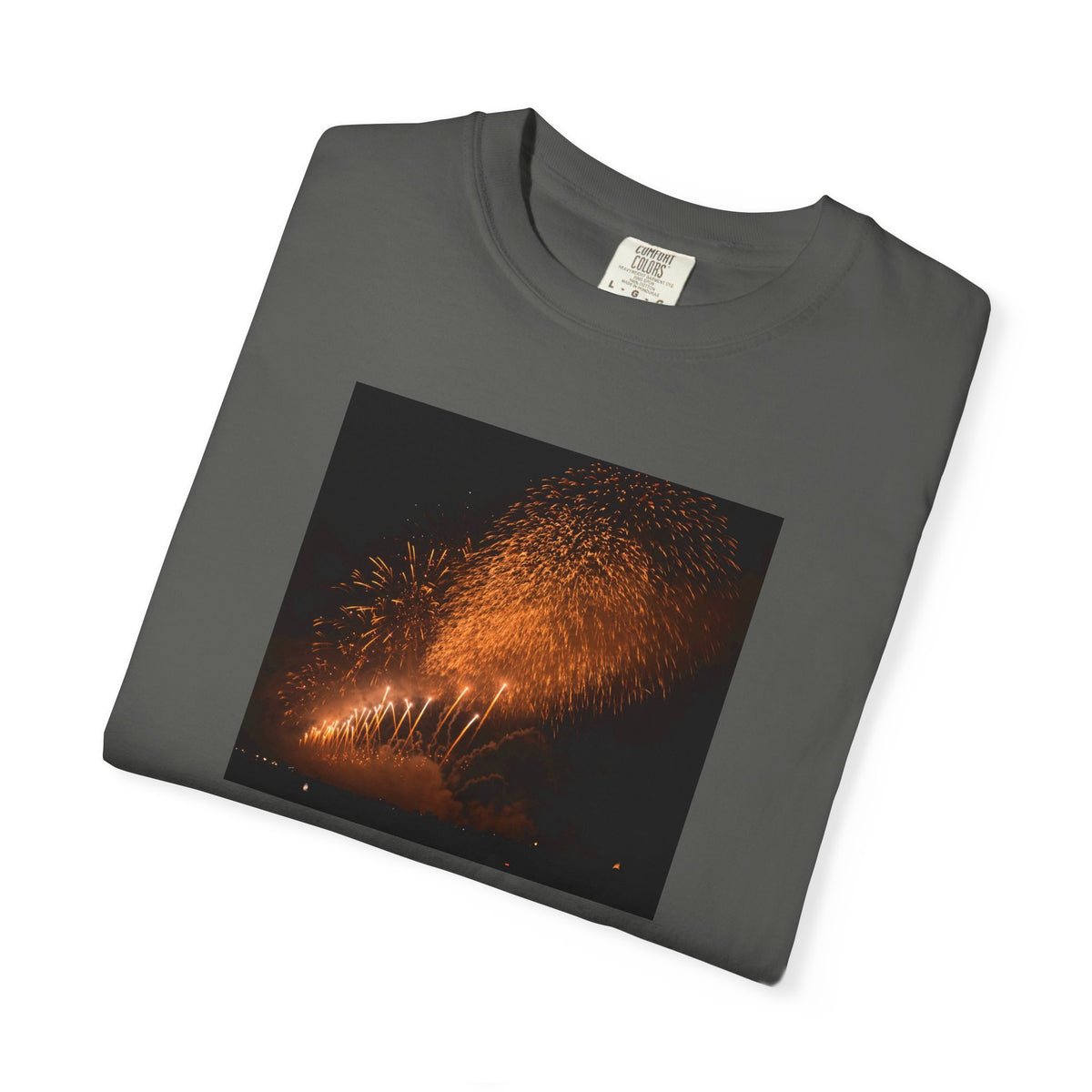 大曲の花火 （2026年版）｜秋田・夜空を彩る花火写真Tシャツ　｜Omagari Fireworks Photo T-Shirt