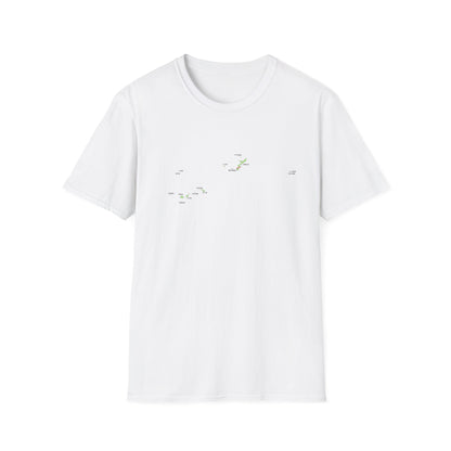 Okinawa Prefecture Map T-Shirt with Island Names & Naha | Japanese Geography Tee