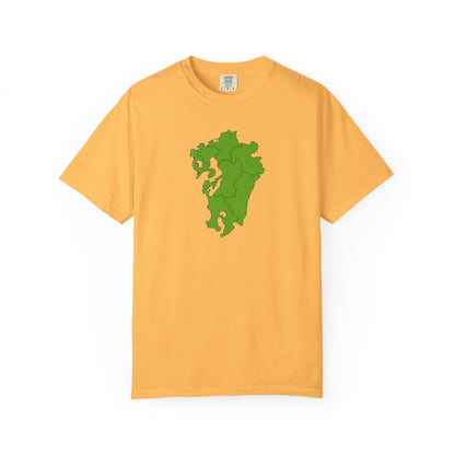 Kyushu Japan Map T-Shirt | Unisex Regional Map Tee