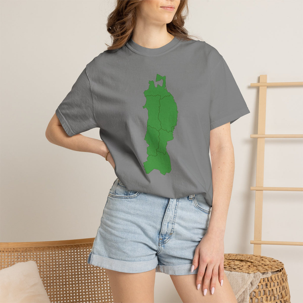 Tohoku Japan Map T-Shirt | Unisex Regional Map Tee
