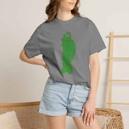 Tohoku Japan Map T-Shirt | Unisex Regional Map Tee