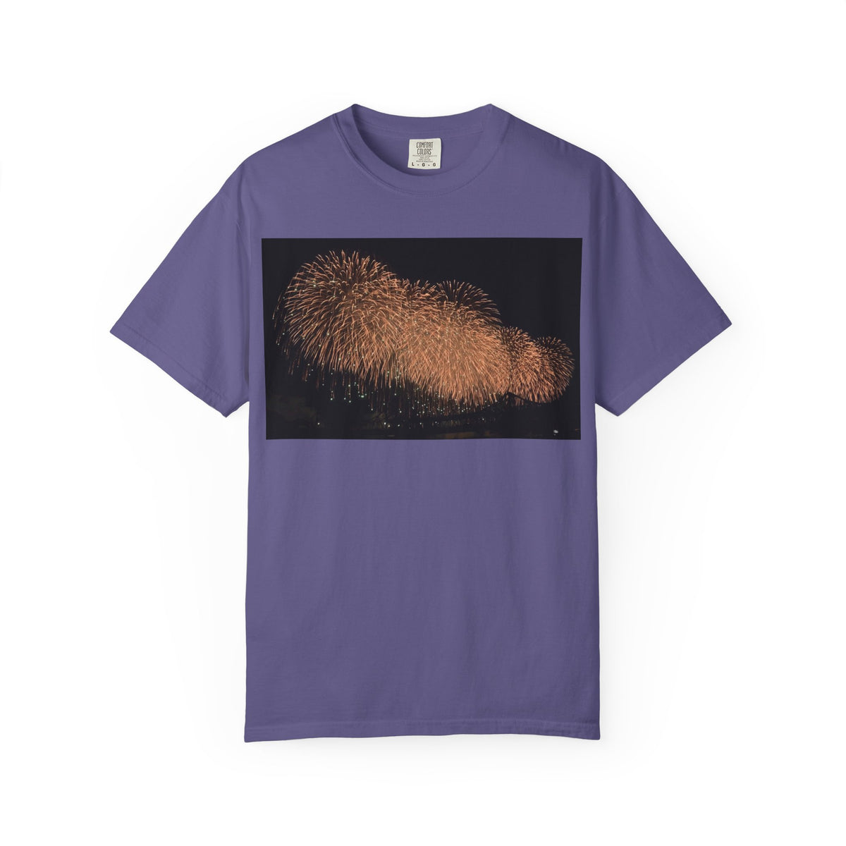 花火　ベスビアス　Tシャツ — 長岡　2026 夜空写真シャツ