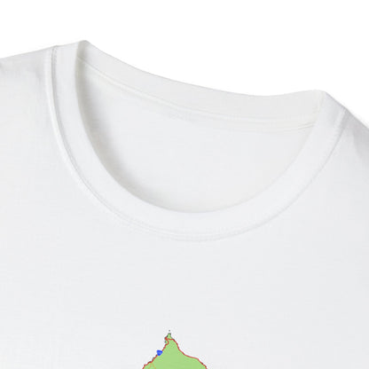 Aomori Michi-no-Eki Map T-Shirt | All 28 Roadside Stations