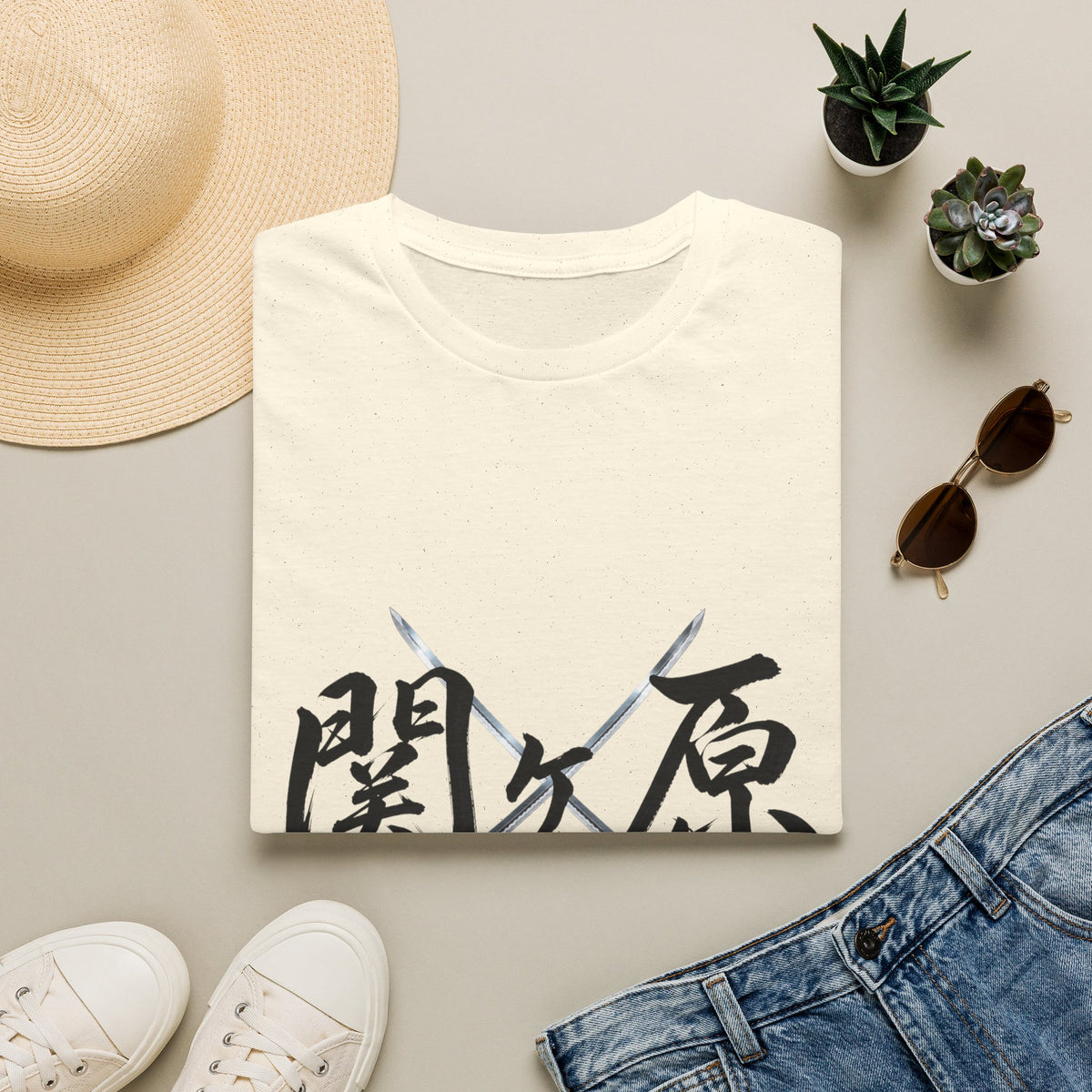 関ヶ原 Sekigahara Kanji Samurai T-Shirt | Japanese Sword Art Tee